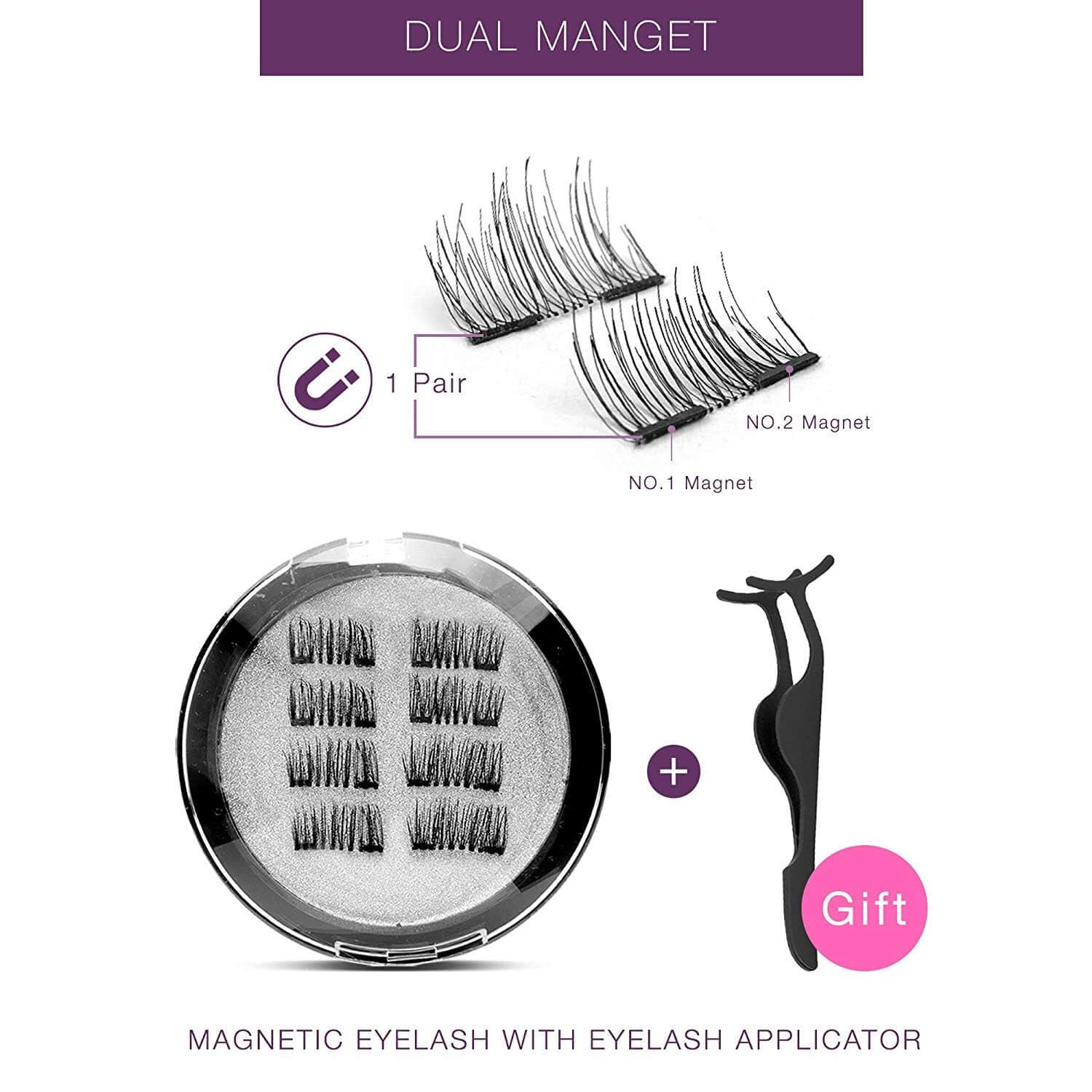 Magnetische Doppelwimpern-Bella Webshop