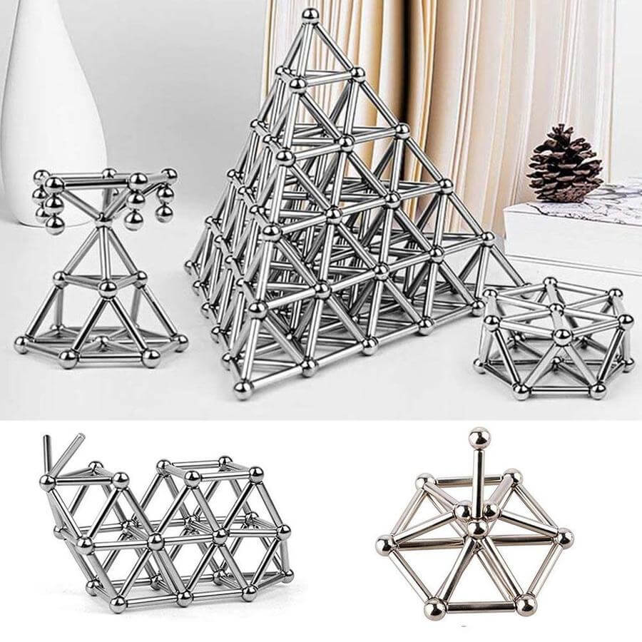Magnetische Stahlstangen Und -Kugeln-Bella Webshop