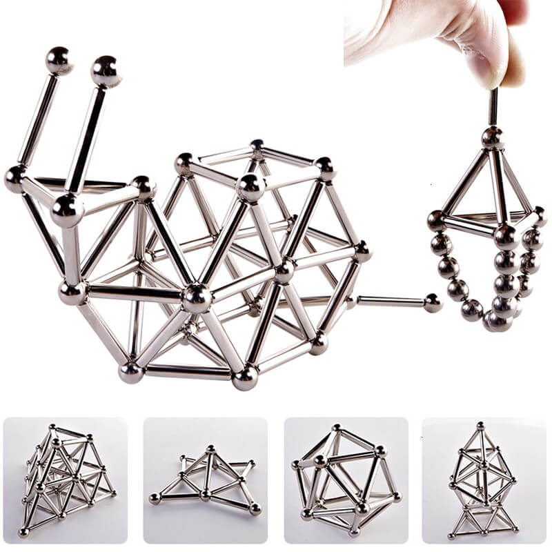 Magnetische Stahlstangen Und -Kugeln-Bella Webshop