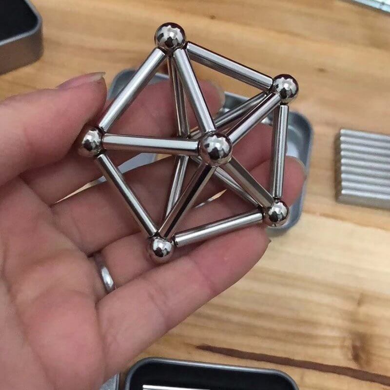 Magnetische Stahlstangen Und -Kugeln-Bella Webshop