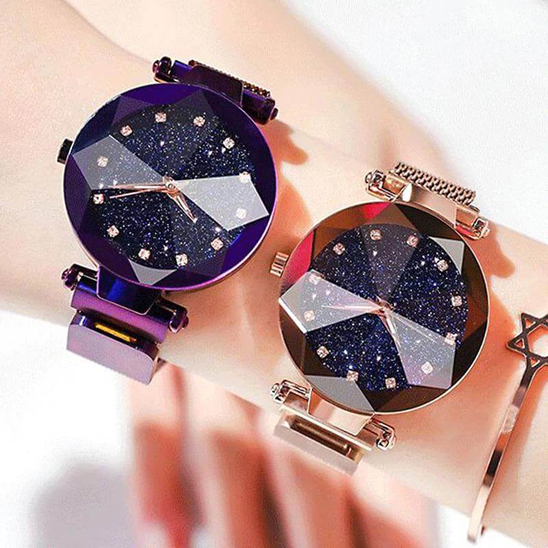 Magnetische Sternenhimmel-Uhr-Bella Webshop