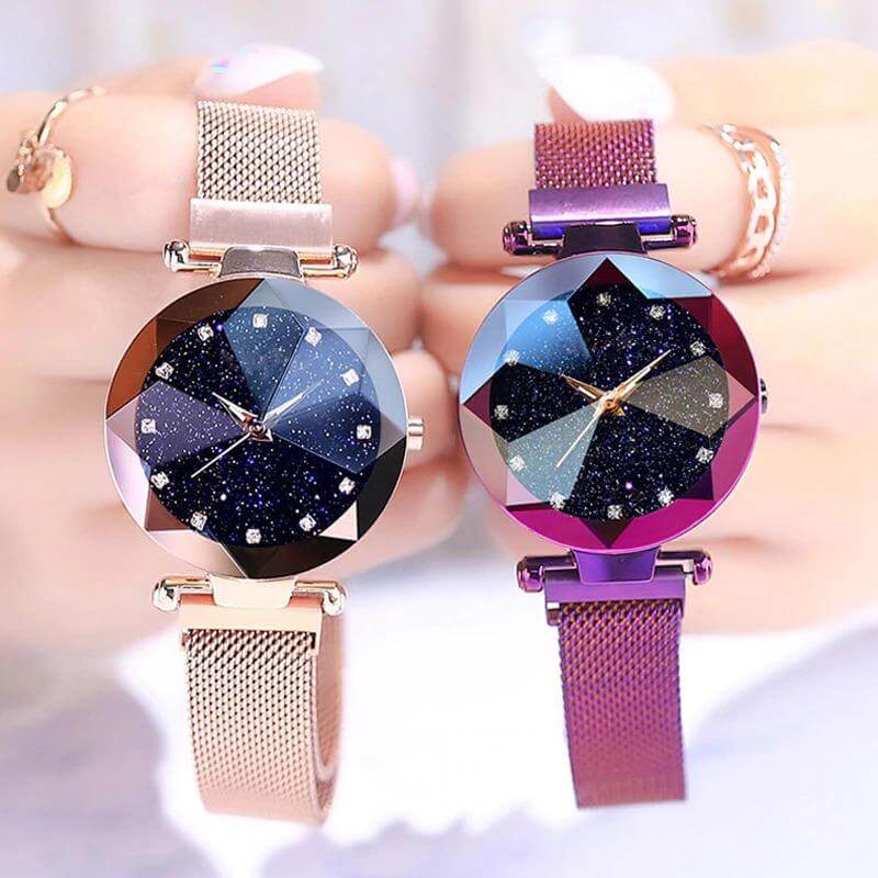 Magnetische Sternenhimmel-Uhr-Bella Webshop