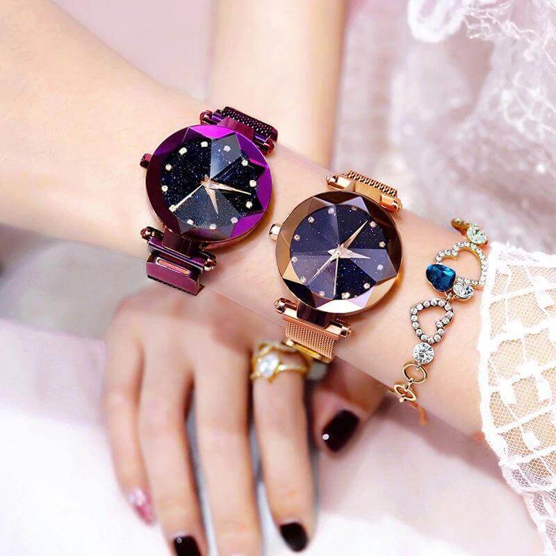 Magnetische Sternenhimmel-Uhr-Bella Webshop