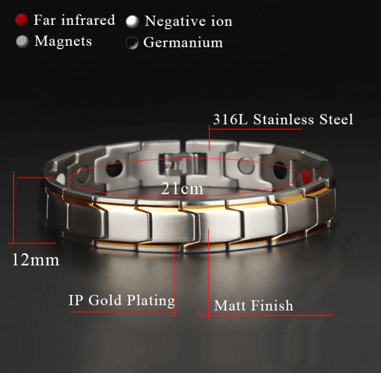 Magnetisches Gesundheitsarmband-Bella Webshop