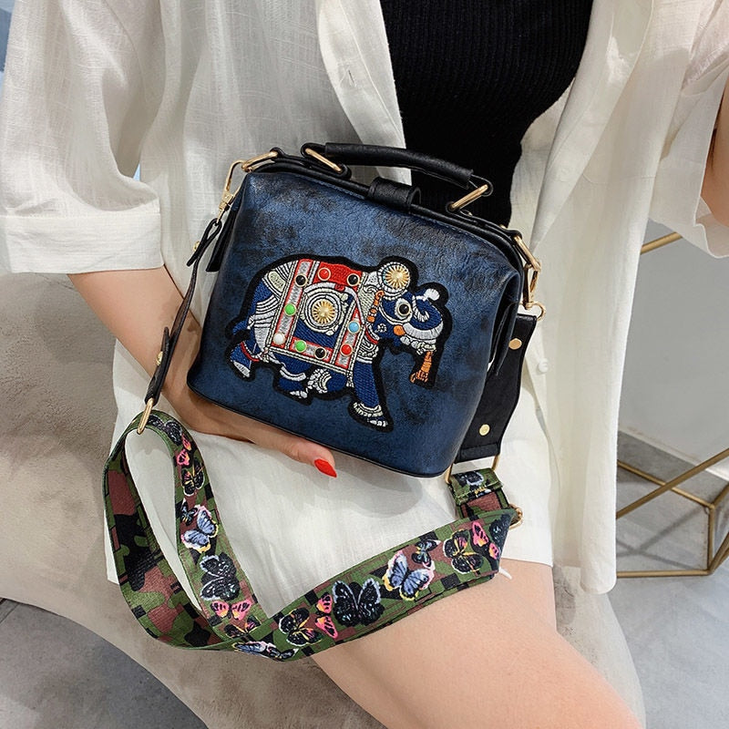 Mandala-Stickerei Tasche-Bella Webshop