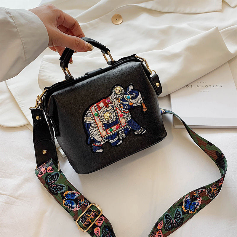 Mandala-Stickerei Tasche-Bella Webshop