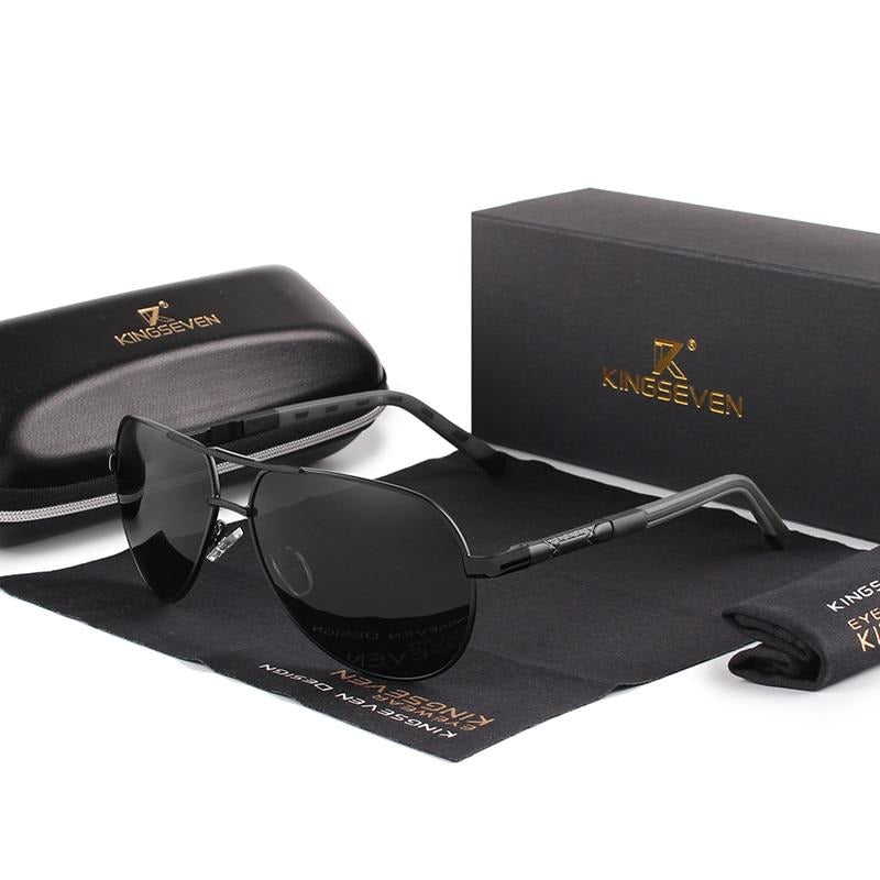 Männer Vintage Aluminium Polarisierte Sonnenbrille-Bella Webshop