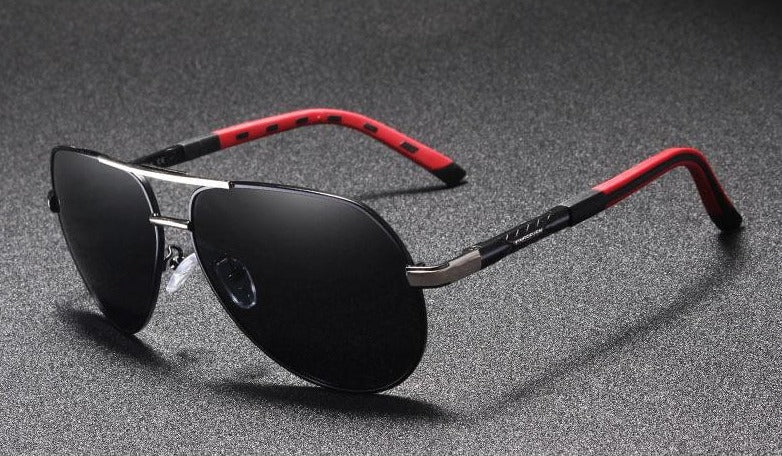 Männer Vintage Aluminium Polarisierte Sonnenbrille-Bella Webshop