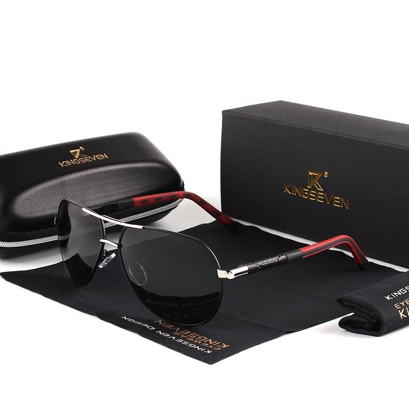 Männer Vintage Aluminium Polarisierte Sonnenbrille-Bella Webshop