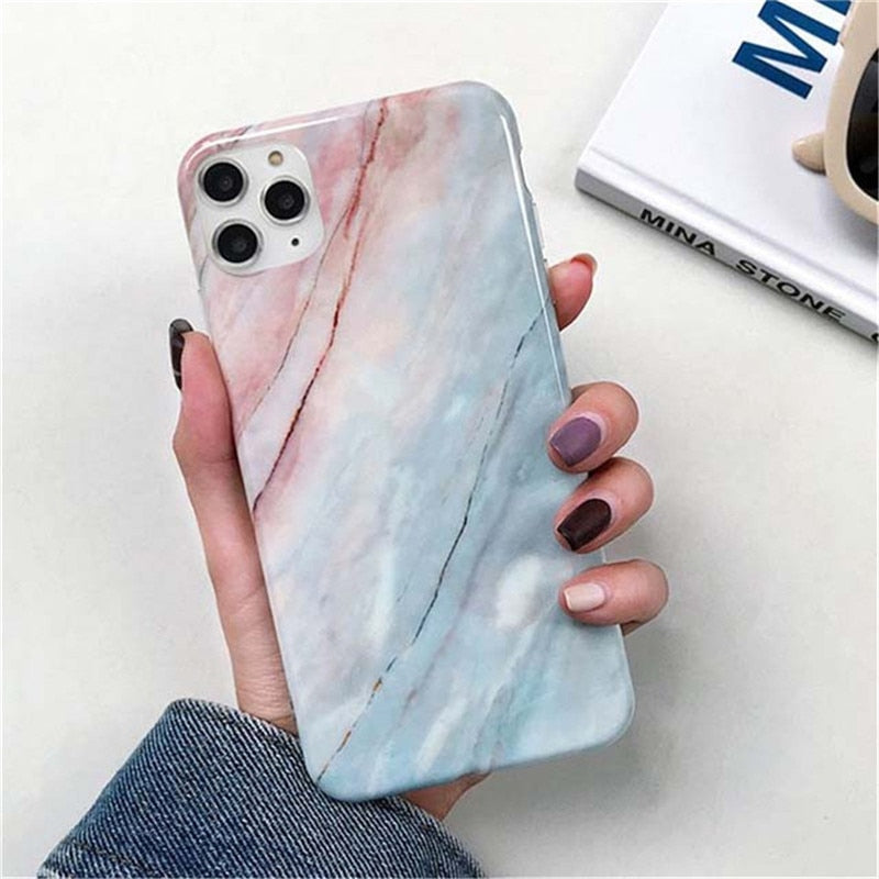 Marmor-Telefonhülle-Bella Webshop