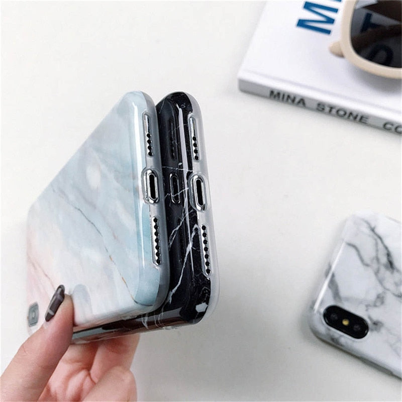 Marmor-Telefonhülle-Bella Webshop