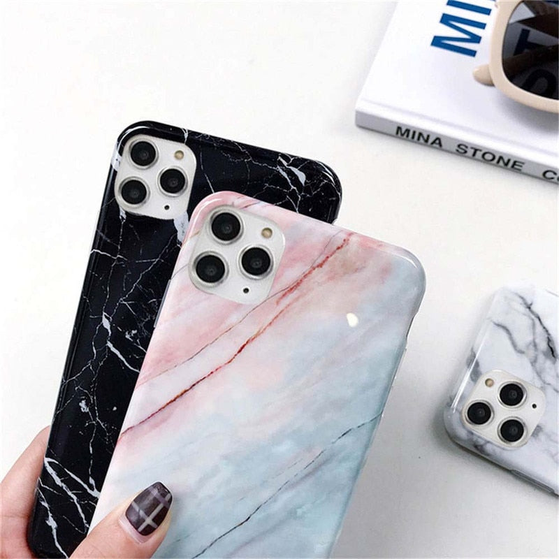 Marmor-Telefonhülle-Bella Webshop