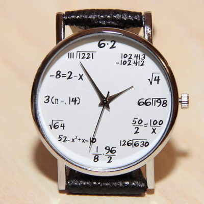 Mathematiker Quarzuhr-Bella Webshop