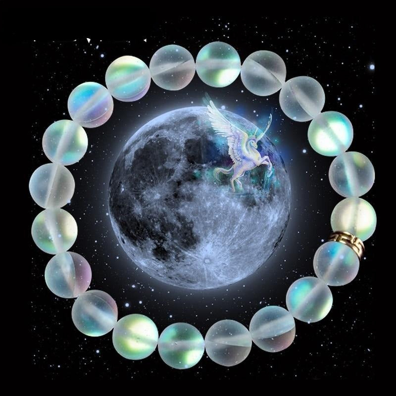 Mermaid Glass Mondstein Armbänder-Bella Webshop