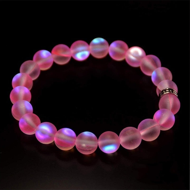 Mermaid Glass Mondstein Armbänder-Bella Webshop
