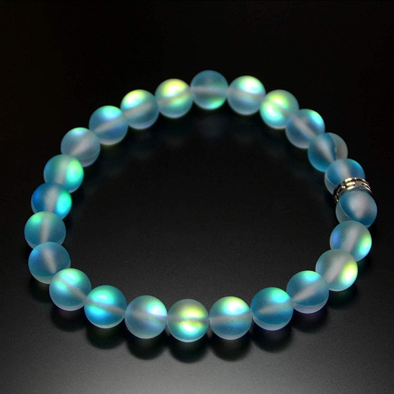 Mermaid Glass Mondstein Armbänder-Bella Webshop