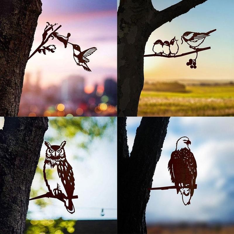 Metall Kolibri Kunst Hof-Bella Webshop