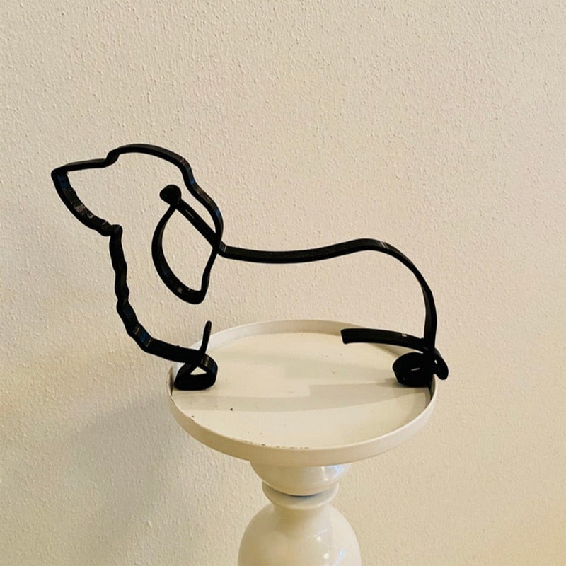 Minimalistische Hundeskulptur-Bella Webshop
