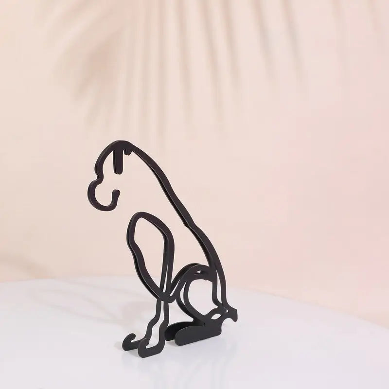 Minimalistische Hundeskulptur-Bella Webshop