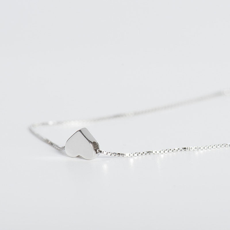 Minimalistische Liebes-Halskette-Bella Webshop