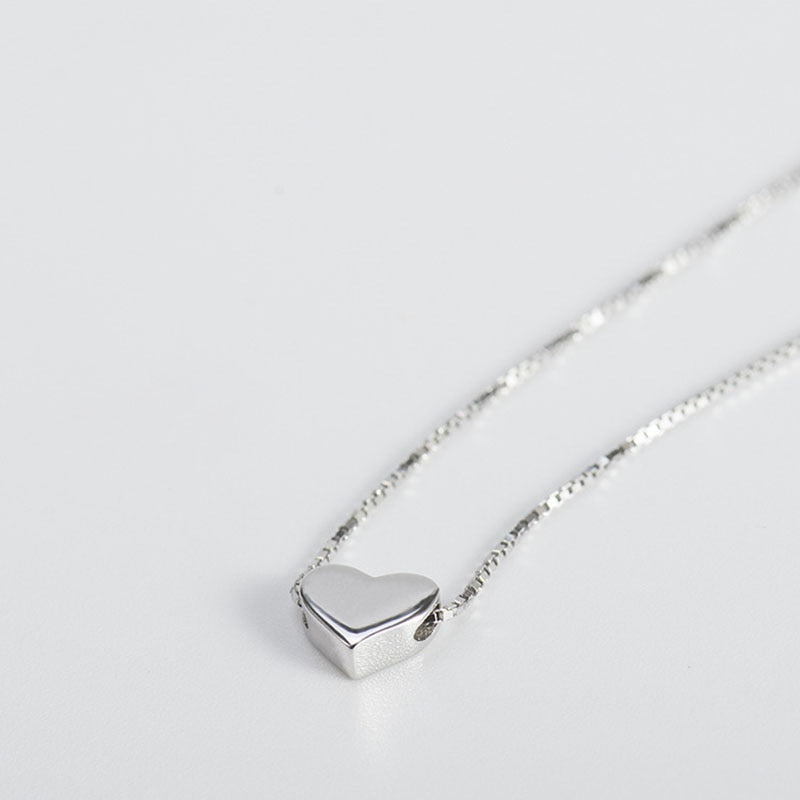 Minimalistische Liebes-Halskette-Bella Webshop