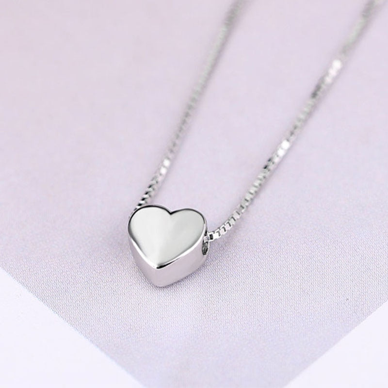Minimalistische Liebes-Halskette-Bella Webshop