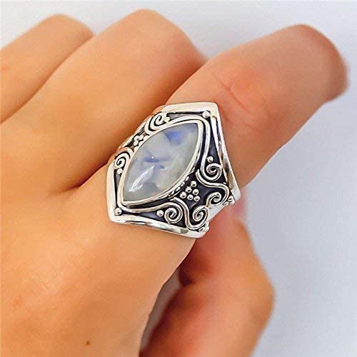 Mondstein-Ring Im Böhmischen Stil-Bella Webshop