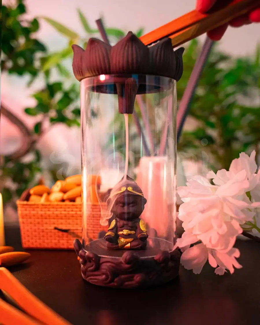 Monkey Backflow Räuchergefäß-Bella Webshop