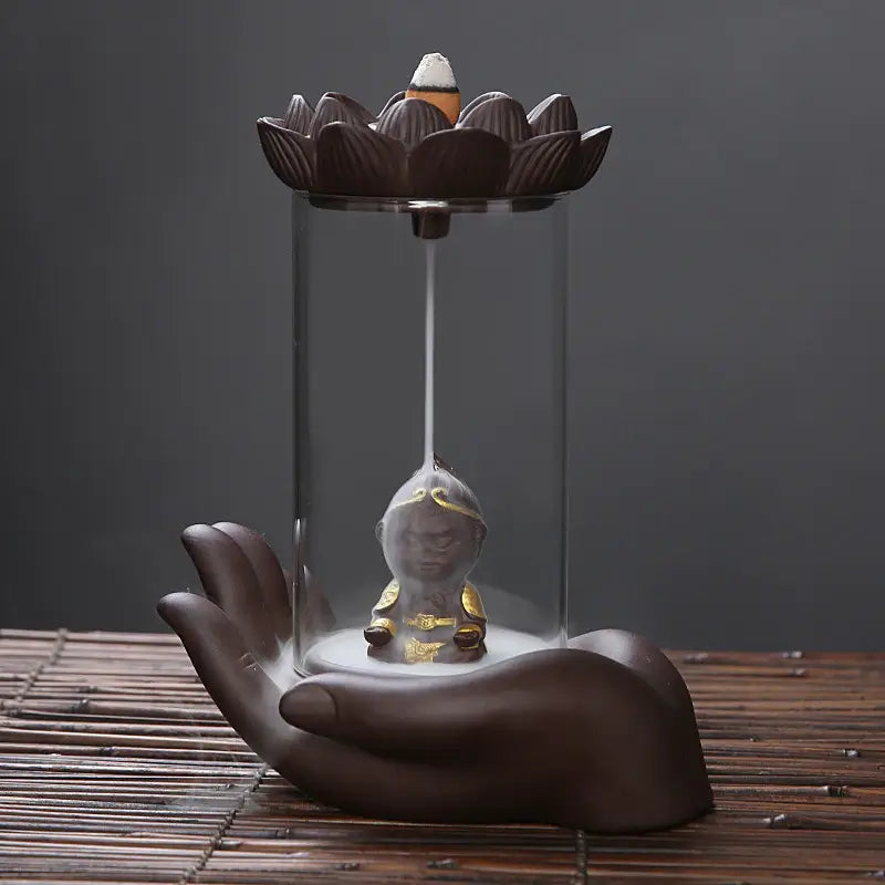 Monkey Backflow Räuchergefäß-Bella Webshop