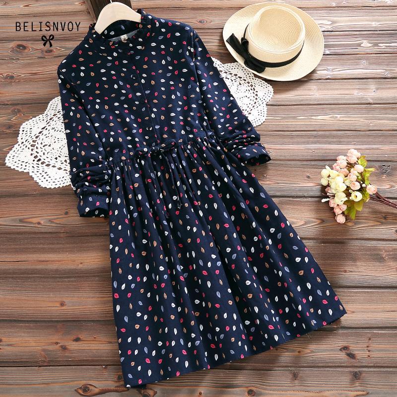 Mori Girl Vintage Kleid-Bella Webshop