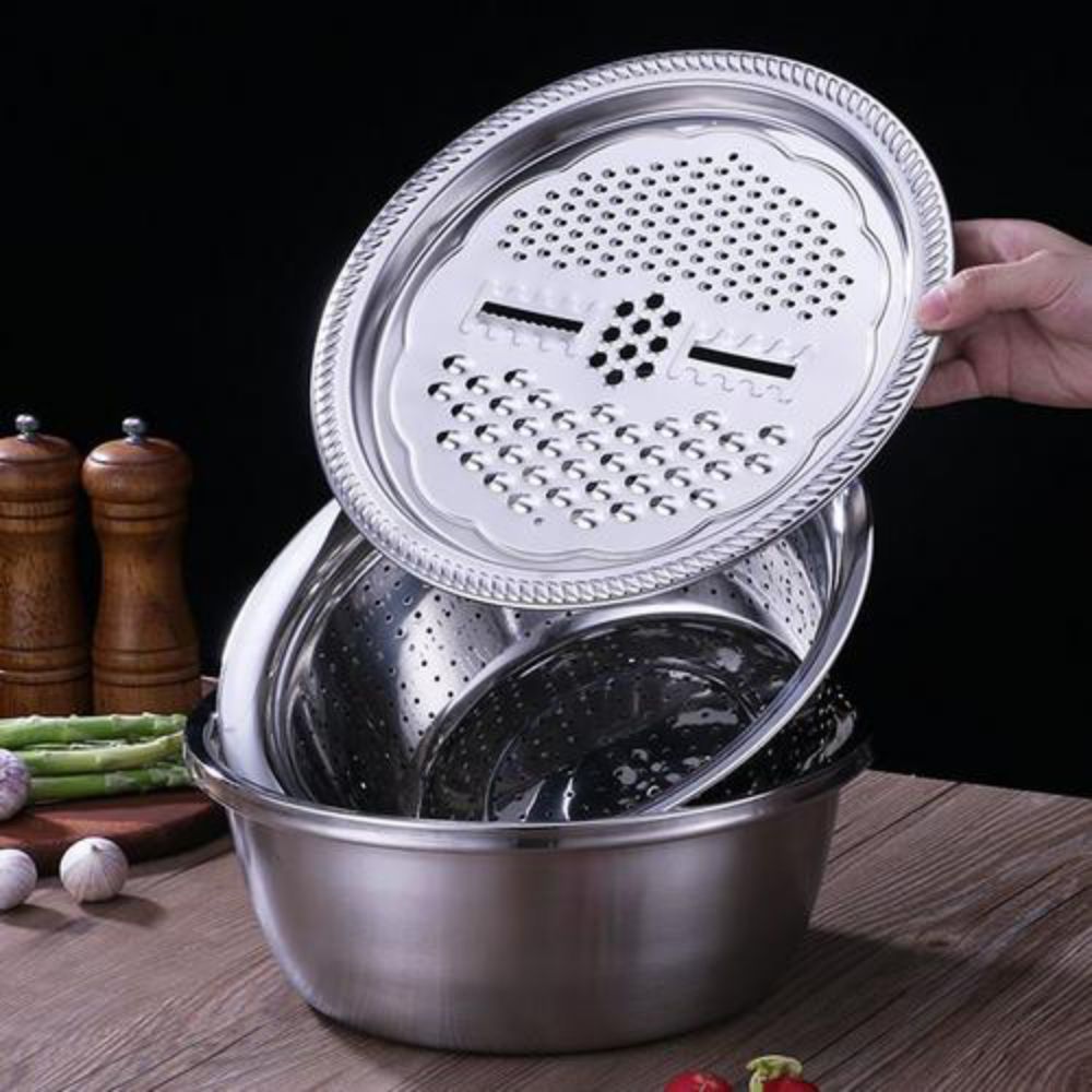 Multifunktionaler Gemüseschneider Aus Edelstahl-Bella Webshop