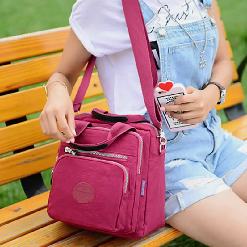 Multifunktionsele Casual Crossbody Tas-Bella Webshop