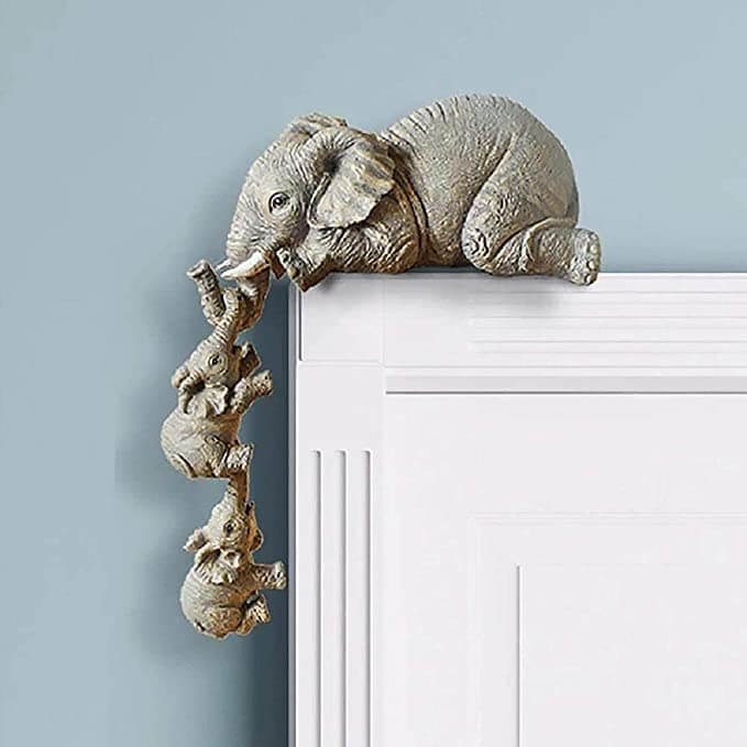 Mutter Und Baby Elefanten Figur-Bella Webshop