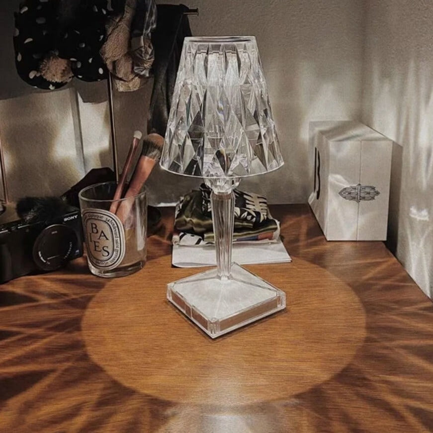 Nachttischlampe Aus Kristall-Bella Webshop