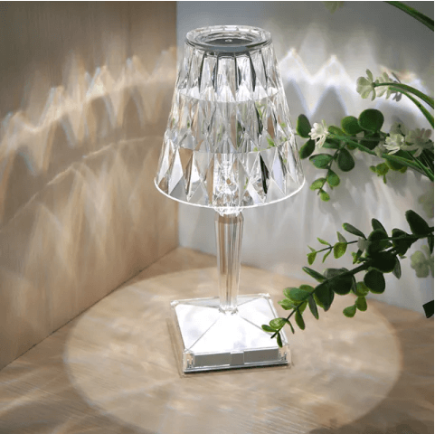 Nachttischlampe Aus Kristall-Bella Webshop
