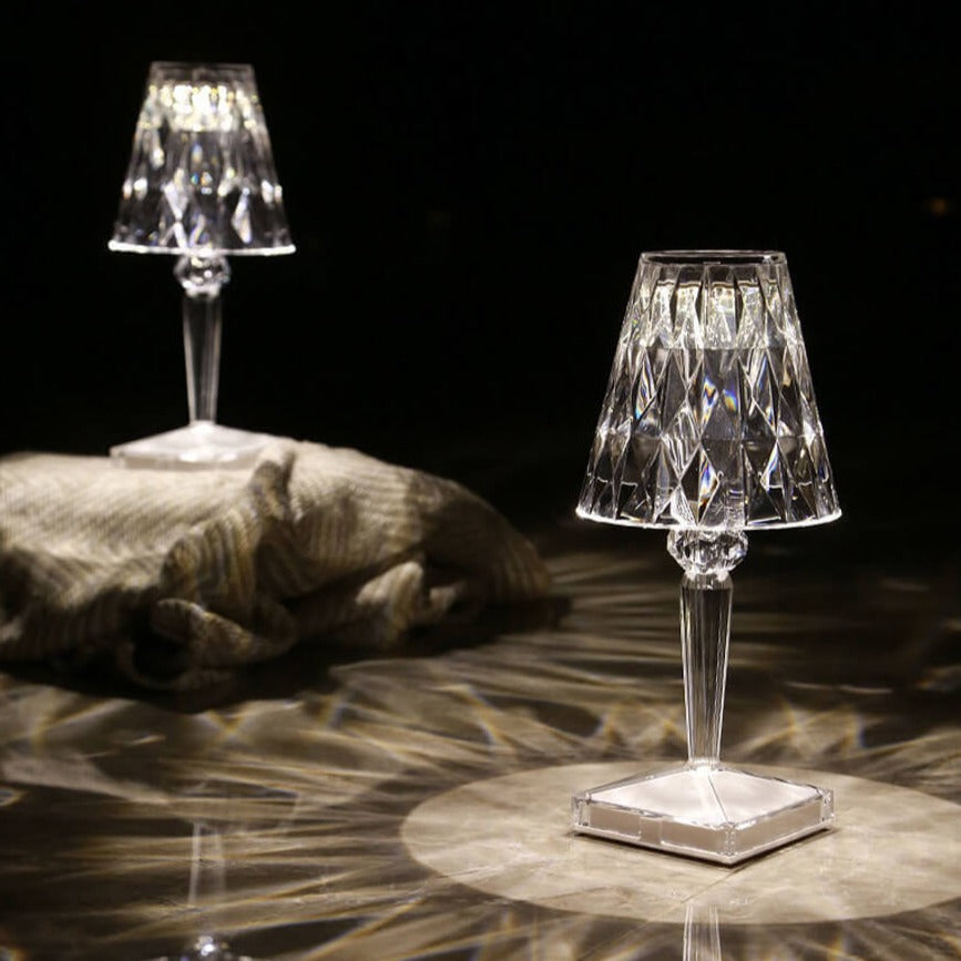 Nachttischlampe Aus Kristall-Bella Webshop