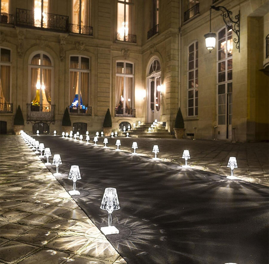 Nachttischlampe Aus Kristall-Bella Webshop