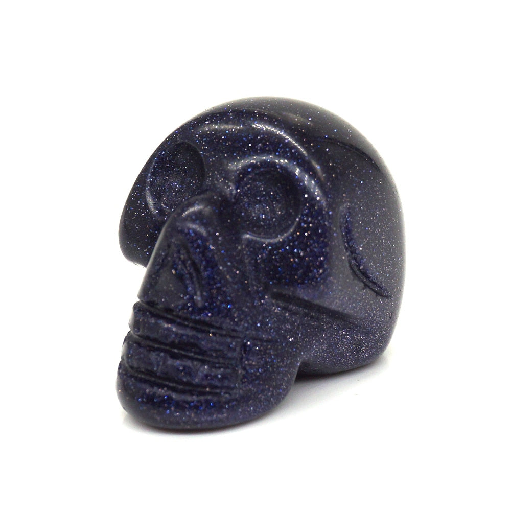 Natürlicher Schädelkristall Stein-Bella Webshop