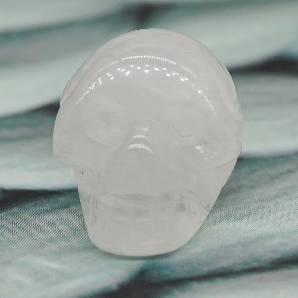 Natürlicher Schädelkristall Stein-Bella Webshop