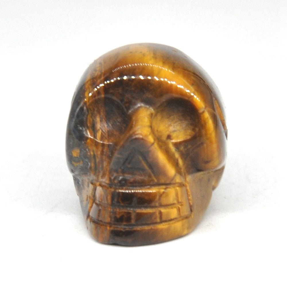 Natürlicher Schädelkristall Stein-Bella Webshop
