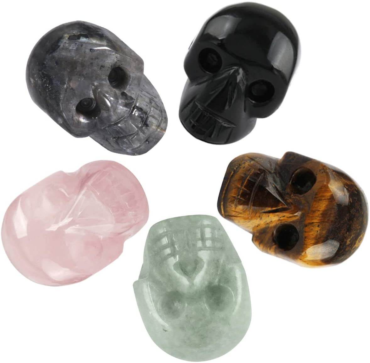 Natürlicher Schädelkristall Stein-Bella Webshop