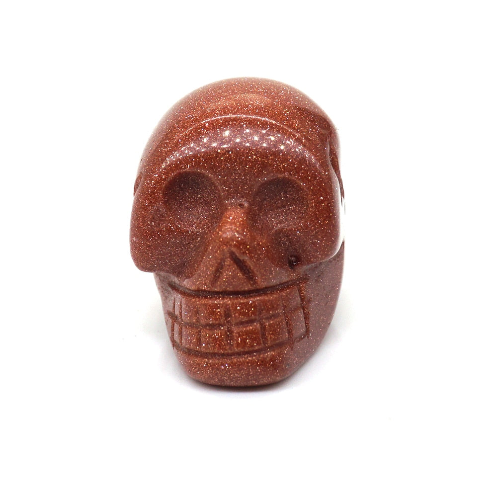 Natürlicher Schädelkristall Stein-Bella Webshop