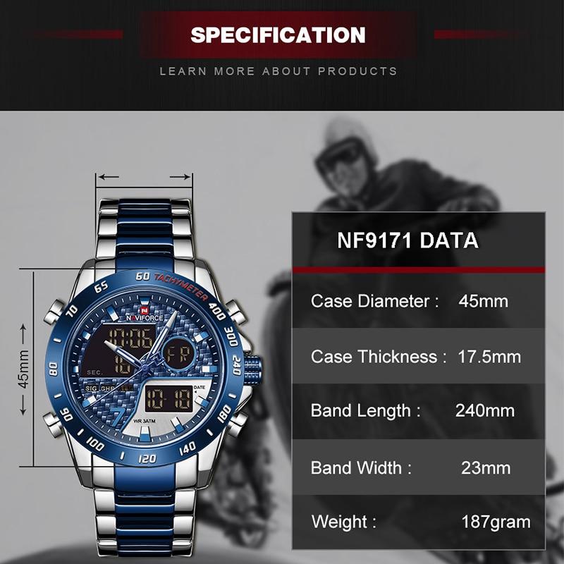 Naviforce Militär-Sportuhr-Bella Webshop