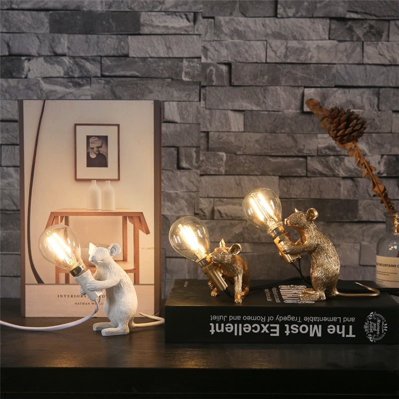 Niedliche Maus Tischlampe-Bella Webshop