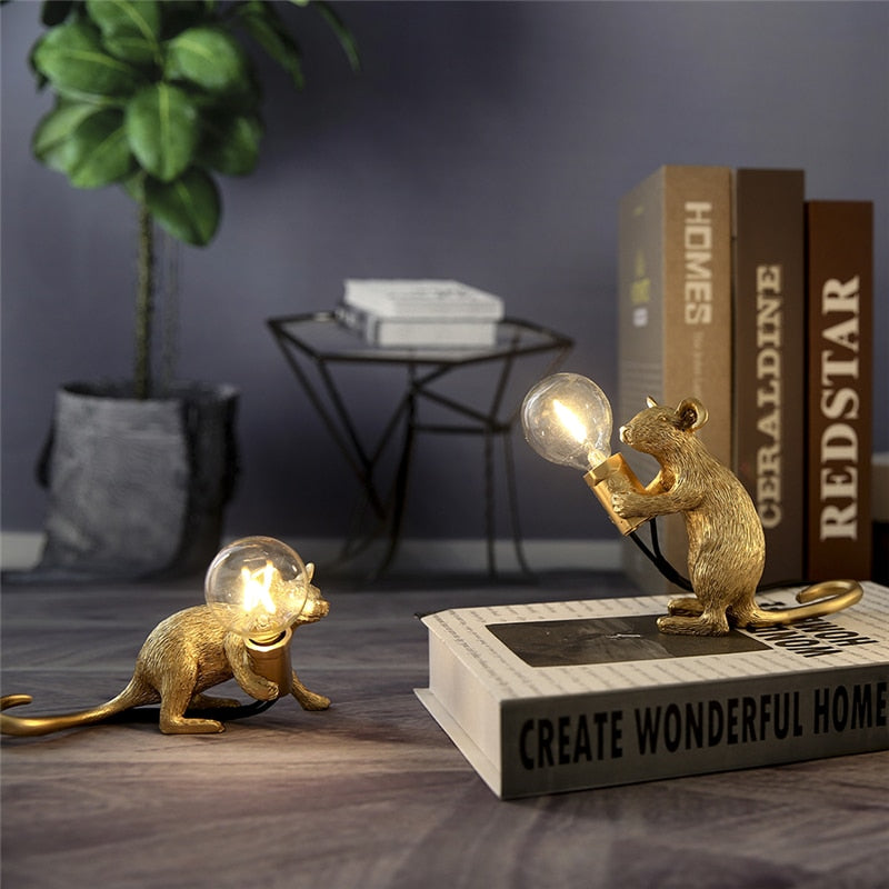 Niedliche Maus Tischlampe-Bella Webshop