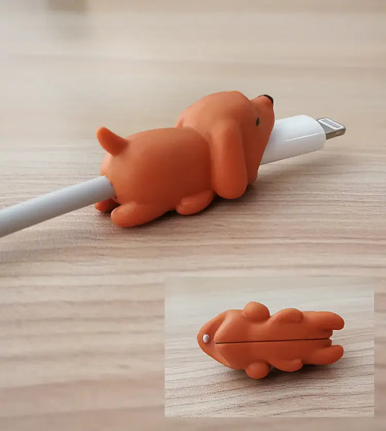 Niedliche Tierbeißer Kabelschutzhülle-Bella Webshop