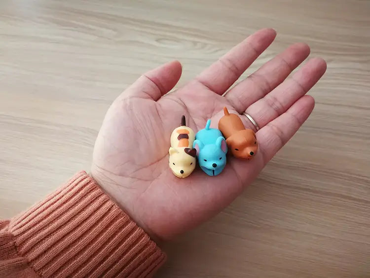 Niedliche Tierbeißer Kabelschutzhülle-Bella Webshop