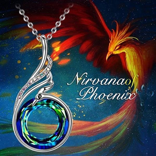 Nirvana Of Phoenix Anhänger Halskette-Bella Webshop