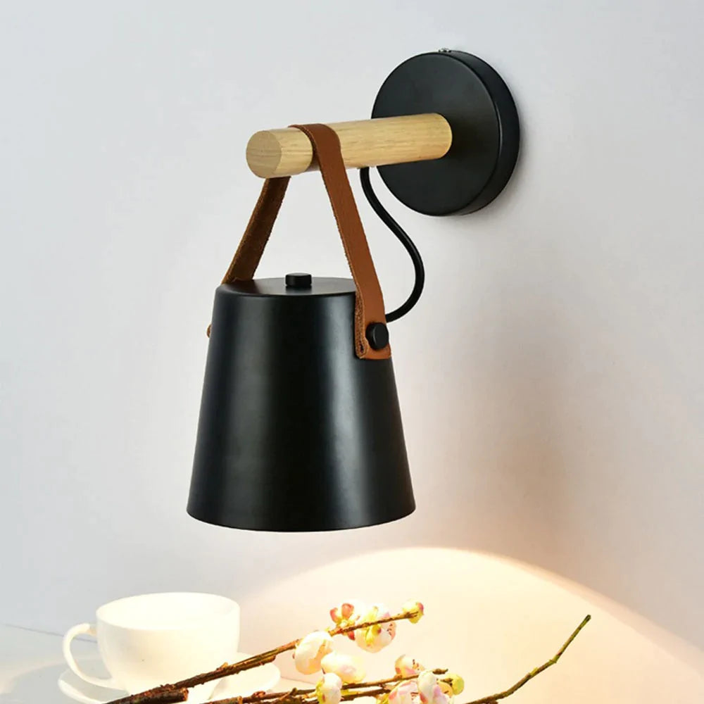 Nordische Wooden Wandleuchte-Bella Webshop
