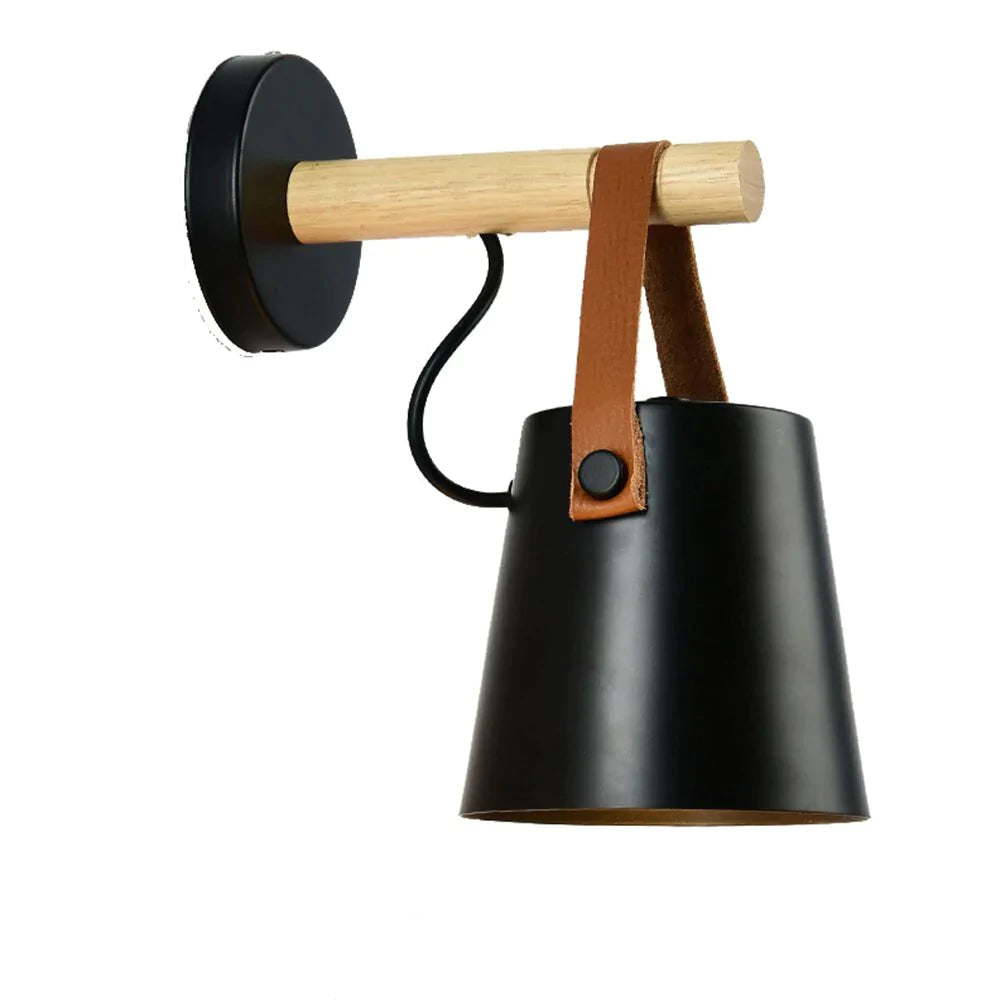 Nordische Wooden Wandleuchte-Bella Webshop